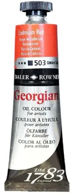 DALER ROWNEY YAĞLI BOYA GEORGIAN GOC SERİSİ 38 ML CADMIUM RED HUE 111014502
