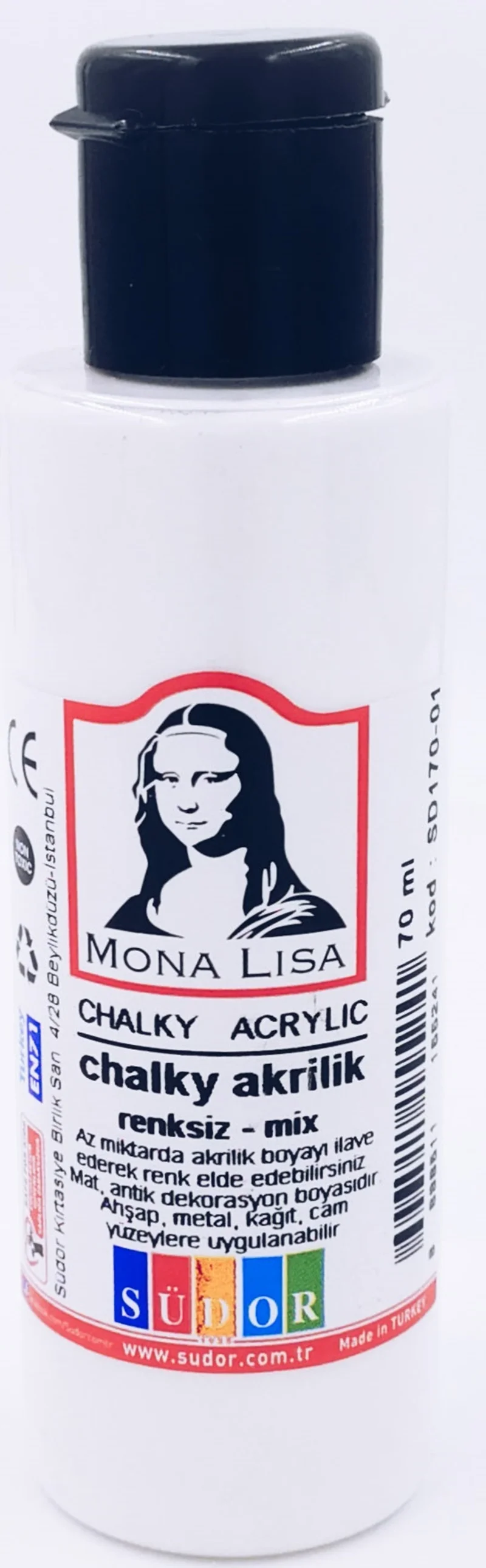 SÜDOR AKRİLİK BOYA 70 ML CHALKY MİX SD170-01