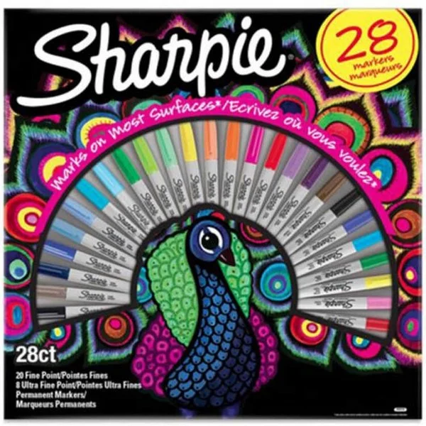 SHARPIE PERMANENT SET FINE 28 Lİ TAVUSKUŞU 2061333