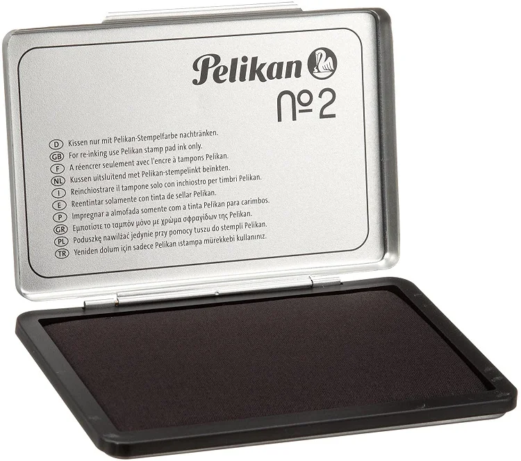 PELİKAN ISTAMPA NO:2 7x11 METAL SİYAH 331777