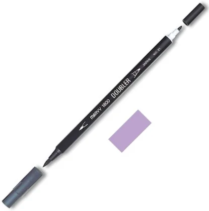 MARVY FIRÇA KALEM BRUSH PEN ÇİFT UÇLU 1800-062 WISTERIA