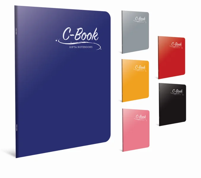 GIPTA DEFTER C BOOK A5 TEL DİKİŞ PP KAPAK 40 YP. KARELİ 6910