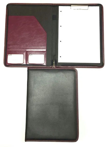 2K SEKRETERLİK A4 LÜKS FERMUARLI BORDO 414-4