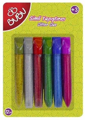 BU-BU YAPIŞTIRICI SİMLİ 12 GR 6 LI BLS. BUBU-SY0009