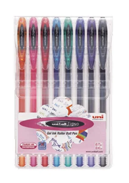 UNİ JEL KALEM SIGNO UM-120/8C 0.7 8 Lİ