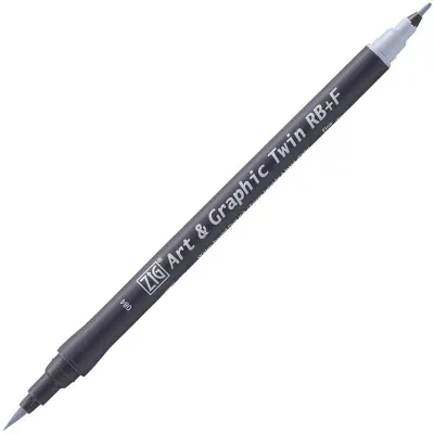 ZIG ART&amp;GRAPHIC TWIN RB TUT-95 84 PALE GRAY