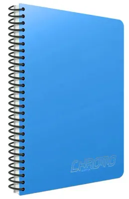 GIPTA DEFTER CHROMO A4 SPİRALLİ PP KAPAK 80 YP. KARELİ 1338