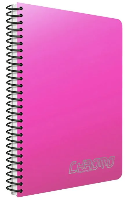 GIPTA DEFTER CHROMO A4 SPİRALLİ PP KAPAK 80 YP. DÜZ 1339