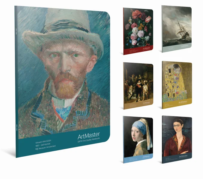 GIPTA DEFTER ART MASTER 17x24 TEL DİKİŞ KARTON KAPAK 60 YP. NOKTALI 6095
