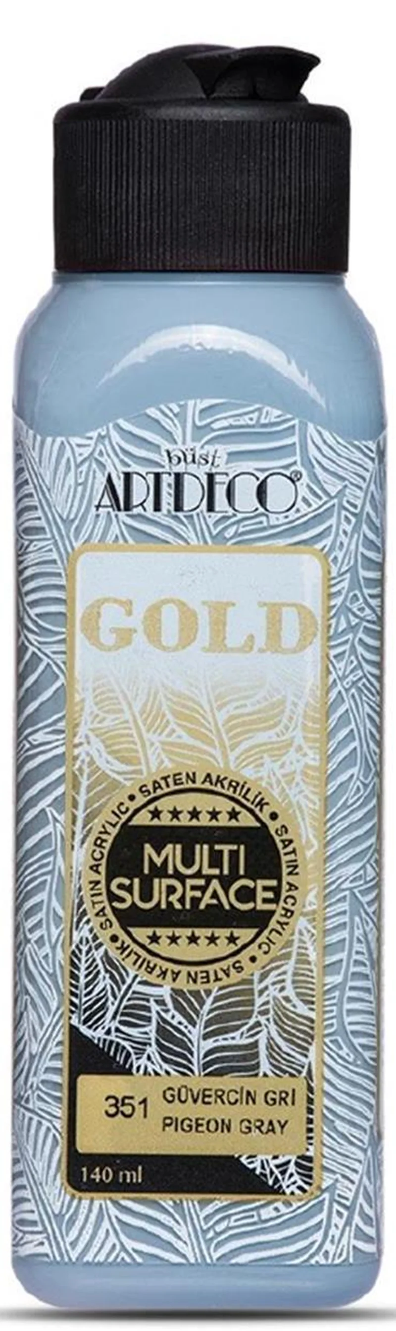 ARTDECO AKRİLİK BOYA GOLD MULTI-SURFACE 140 ML GÜVERCİN GRİ Y-G70R-351