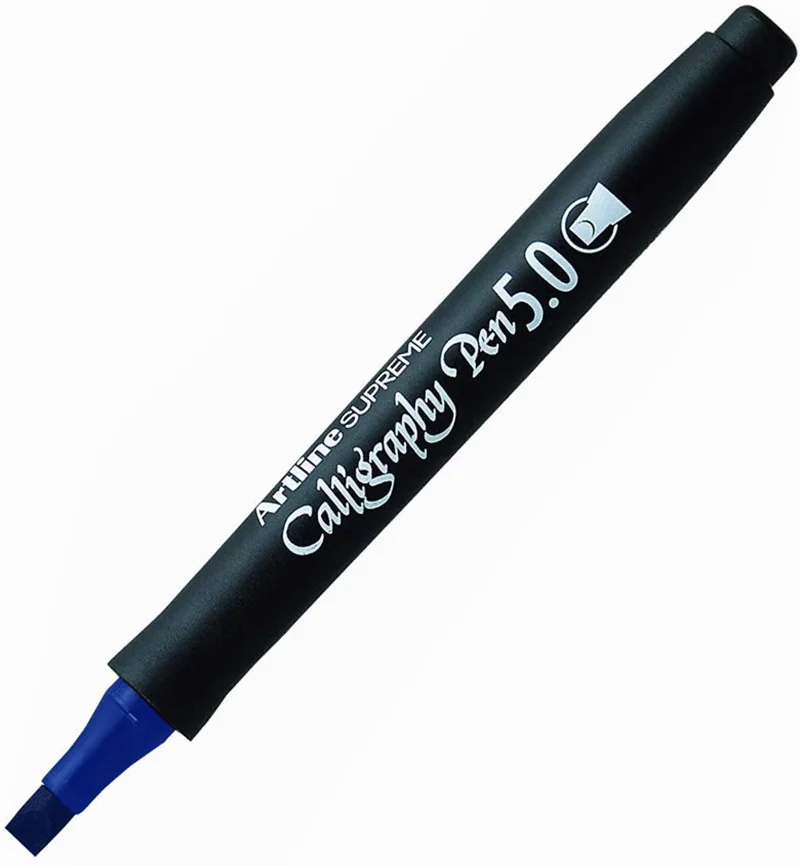 ARTLINE KALİGRAFİ KALEMİ SUPREME CALLIGRAPHY PEN 245 5.0 MAVİ A-EPF-245 BLUE