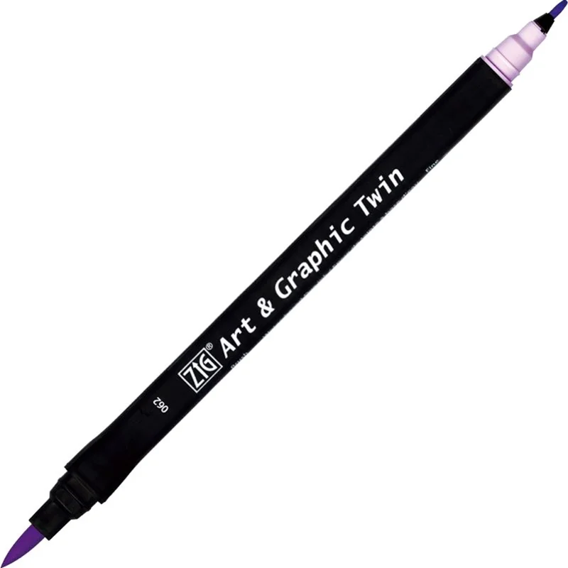 ZIG ART&amp;GRAPHIC TWIN TUT-80 062 LILAC