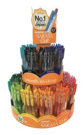 ZEBRA JEL KALEM SARASA CLIP 0.7 STAND 200 LÜ SRC-200