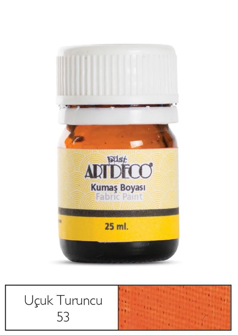ARTDECO KUMAŞ BOYASI 25 ML UÇUK TURUNCU Y-010A-53