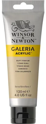 W&amp;N AKRİLİK BOYA GALERIA 120 ML BUFF TITANIUM 060 WN-2131060