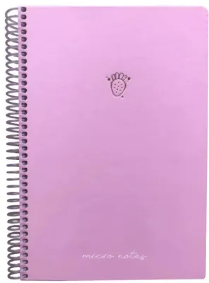GIPTA DEFTER MICRO NOTES 17x24 SPİRALLİ SERT KAPAK 100 YP. ÇİZGİLİ 6447