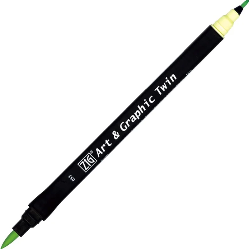 ZIG ART&amp;GRAPHIC TWIN TUT-80 053 PALE GREEN