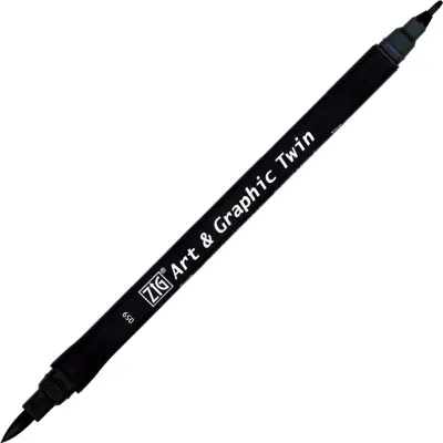 ZIG ART&amp;GRAPHIC TWIN TUT-80 059 PEACOCK BLUE