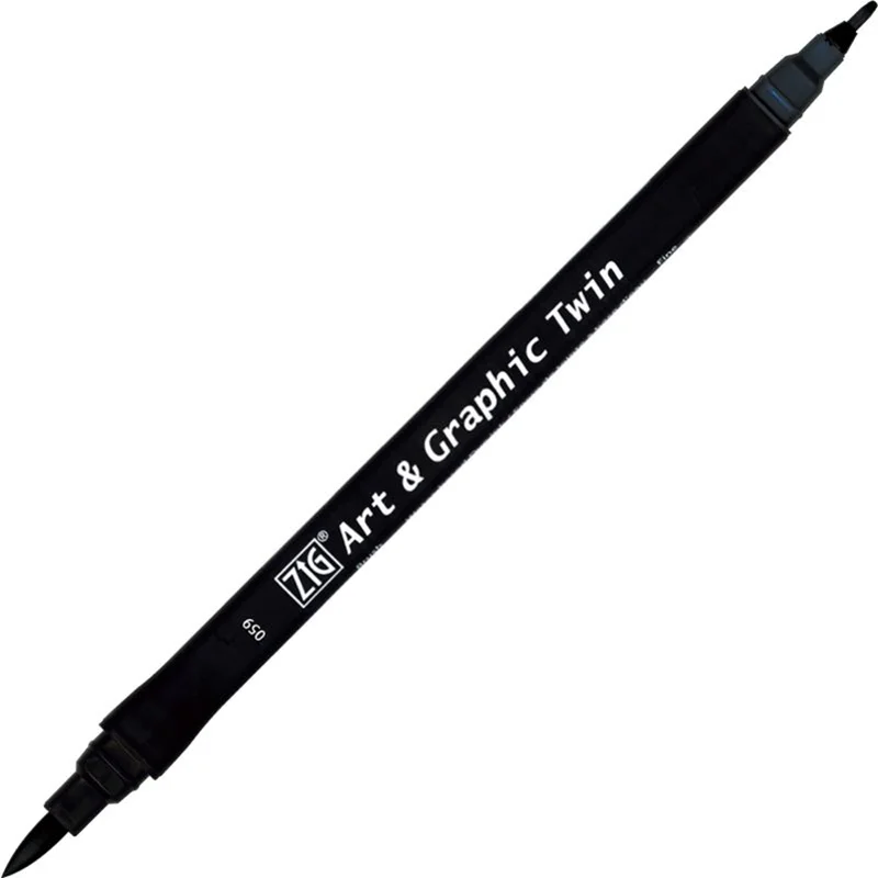 ZIG ART&amp;GRAPHIC TWIN TUT-80 059 PEACOCK BLUE