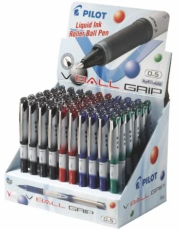PILOT ROLLER KALEM V-BALL 0.5 60 LI STAND BLN-VBG5-60DPK