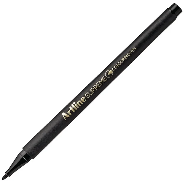 ARTLINE KEÇELİ KALEM SUPREME COLORING 210 0.6 SİYAH A-EPFS-210 BLAC
