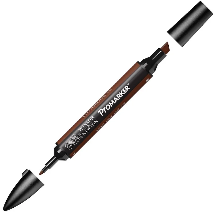 W&amp;N PROMARKER KALEM WALNUT 252 (O124) WN-0203252