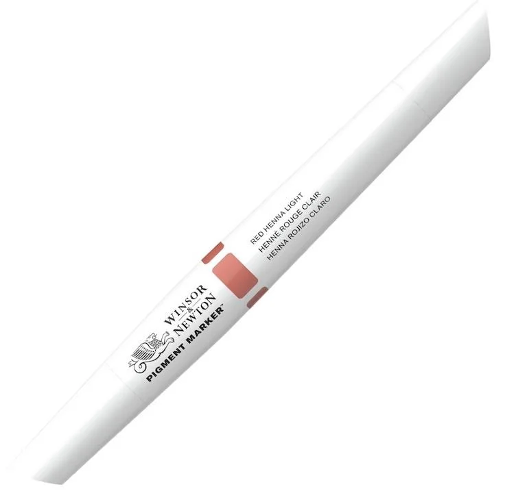 W&amp;N PIGMENT MARKER RED HENNA LIGHT 096 WN-0202096