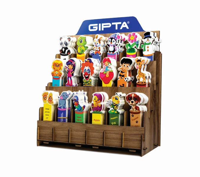 GIPTA KİTAP AYRACI ÇOCUK GÖRSELLİ 540 LI STAND 9181