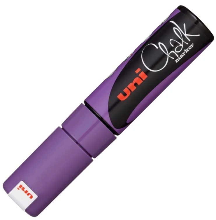 UNİ TAHTA MARKÖRÜ CHALK SU BAZLI PWE-8K MOR