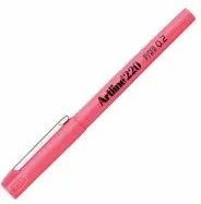 ARTLINE KEÇE UÇLU YAZI KALEMİ SUPER FINE 220N 0.2 PEMBE A-EK-220N PINK