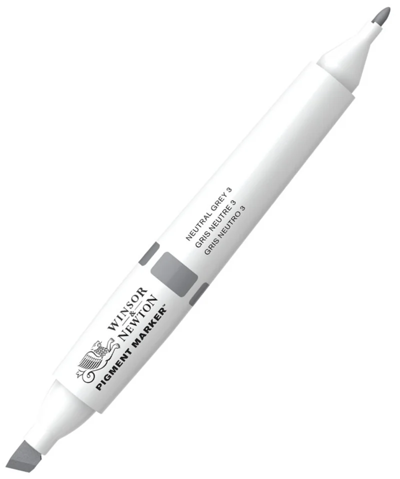 W&amp;N PIGMENT MARKER NEUTRAL GREY 3 153 WN-0202153