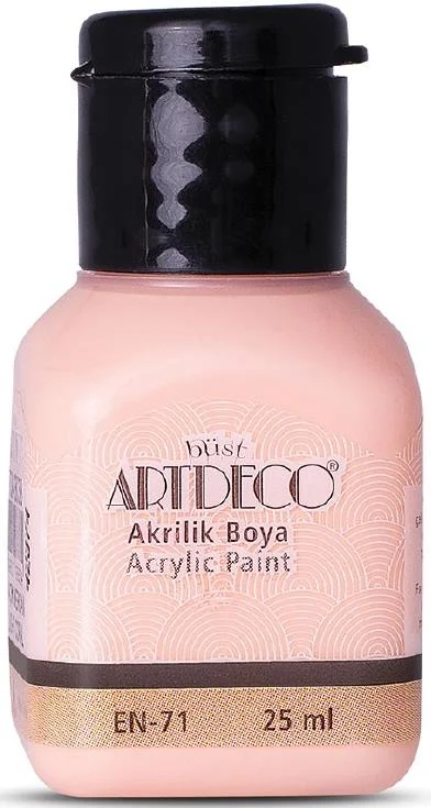 ARTDECO AKRİLİK BOYA 25 ML AÇIK MERCAN Y-070A-3038