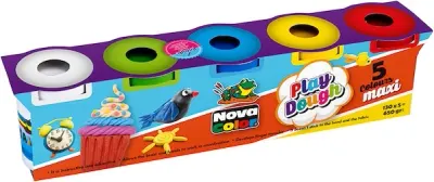 NOVA COLOR OYUN HAMURU SET 5 Lİ 500 GR NC-4106
