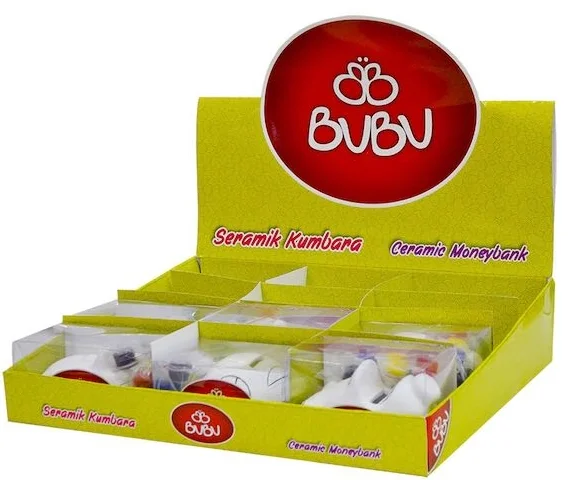 BU-BU KUMBARA BOYAMA STAND SERAMİK ARABALAR SBS002