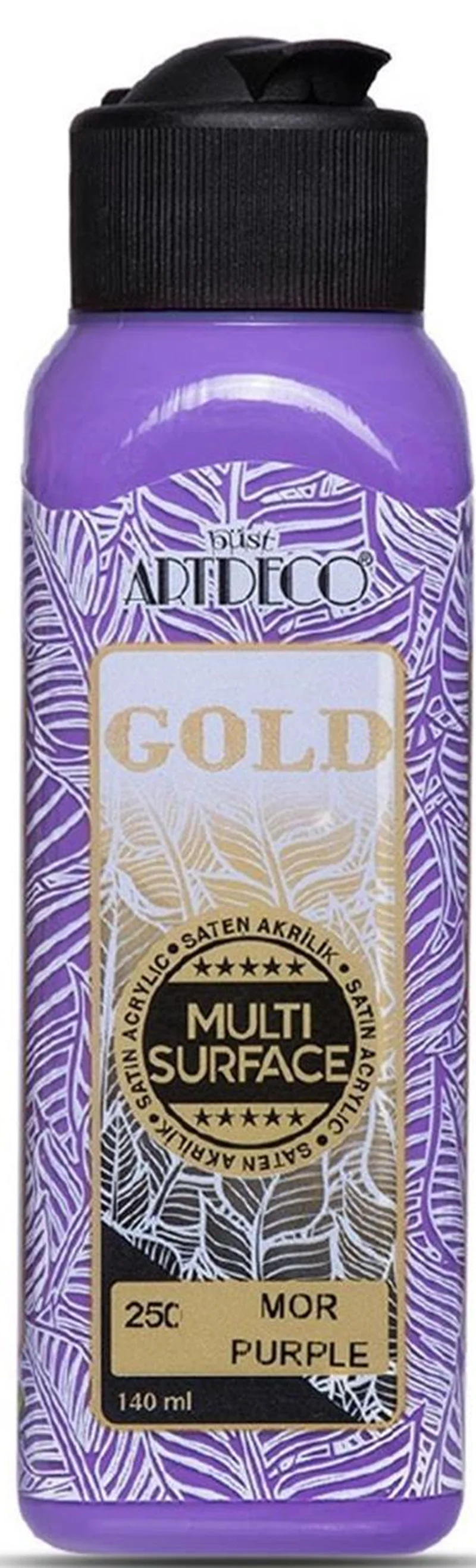 ARTDECO AKRİLİK BOYA GOLD MULTI-SURFACE 140 ML MOR Y-G70R-250