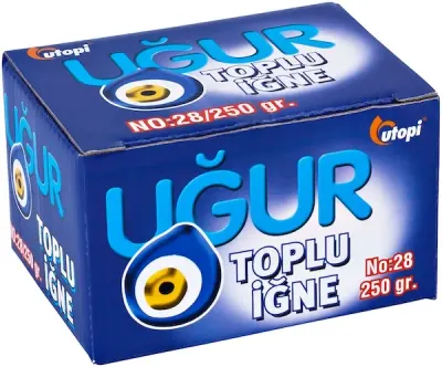 UĞUR TOPLU İĞNE NO:28 250 GR 28/250 BRNU3