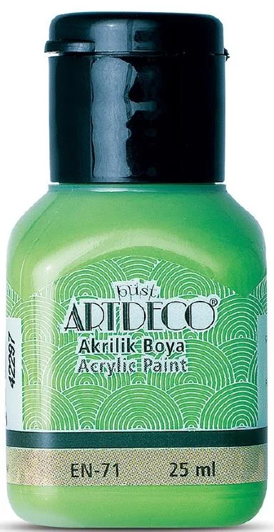 ARTDECO AKRİLİK BOYA 25 ML YAYLA YEŞİLİ Y-070A-3667