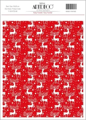 ARTDECO KOLAY TRANSFER 25x35 CM NO:68 Y-100-KT25-68