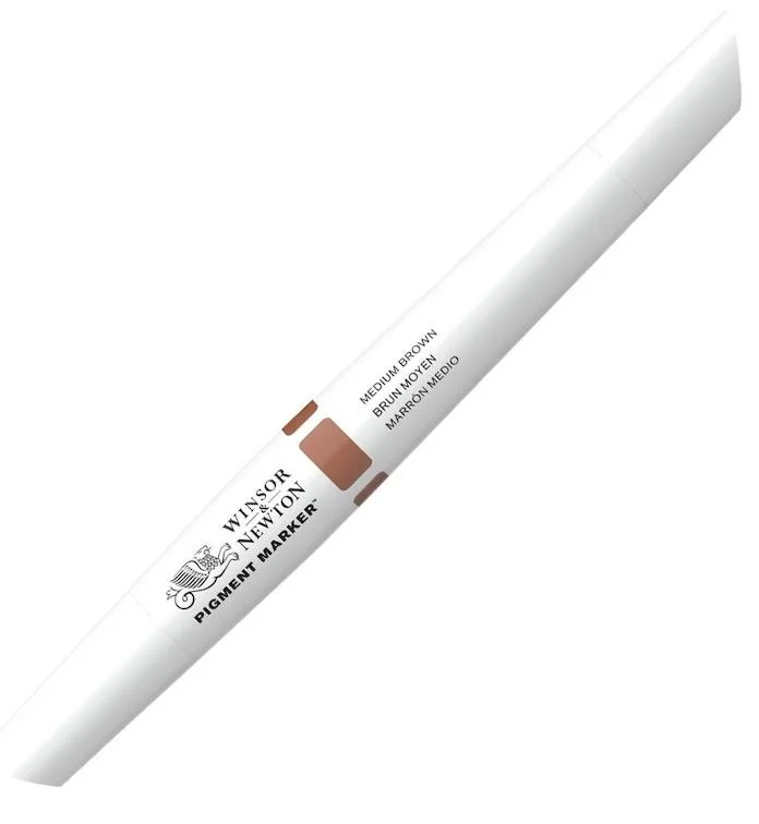 W&N PIGMENT MARKER MEDIUM BROW&N 165 WN-0202165
