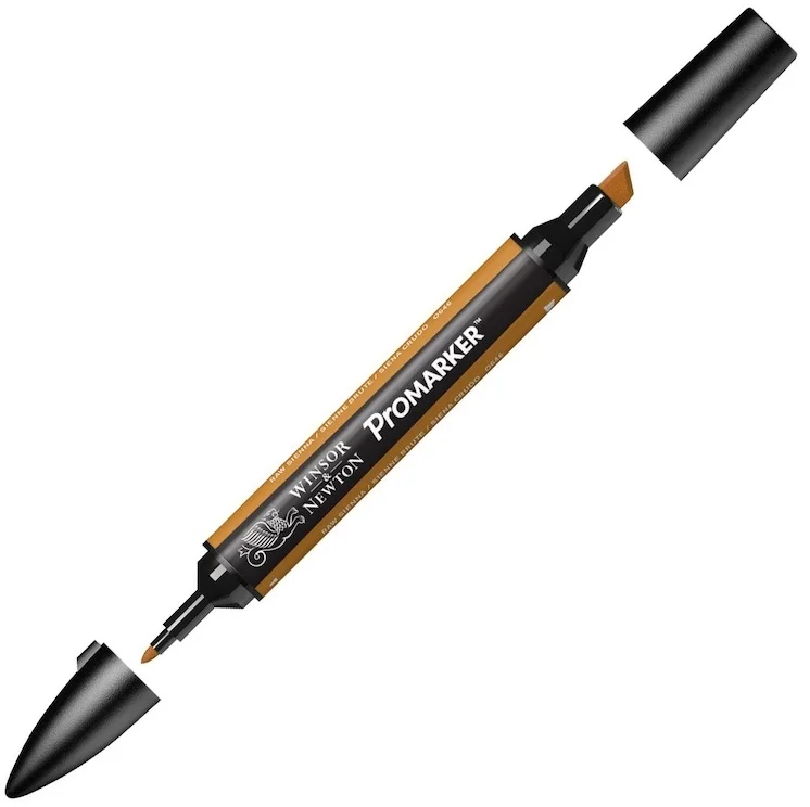 W&N PROMARKER KALEM RAW SIENNA 552 (O646) WN-0203552