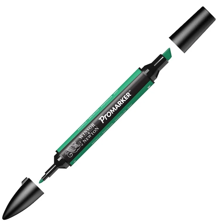 W&amp;N PROMARKER KALEM EMERALD 235 (G657) WN-0203235