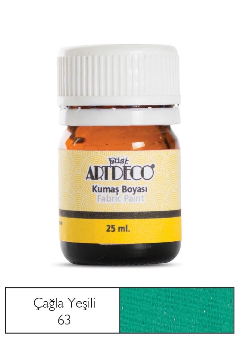 ARTDECO KUMAŞ BOYASI 25 ML ÇAĞLA YEŞİLİ Y-010A-63
