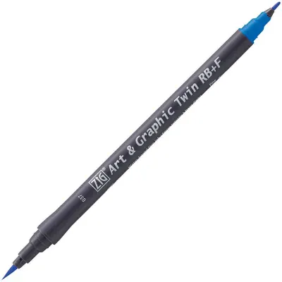 ZIG ART&amp;GRAPHIC TWIN RB TUT-95 37 PERSIAN BLUE