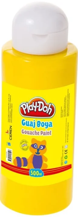 PASİF PLAY-DOH GUAJ BOYA 500 ML. SARI PLAY-GU005
