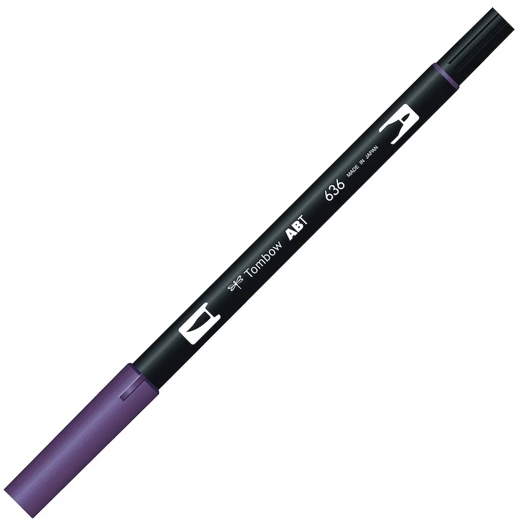TOMBOW AB-T DUAL BRUSH PEN GRAFİK KALEMİ IMPERİAL BLUE (636) T-AB-T 636