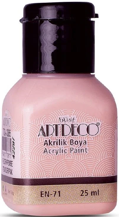 ARTDECO AKRİLİK BOYA 25 ML PUDRA PEMBE Y-070A-3055