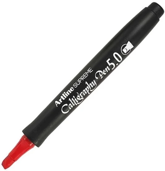ARTLINE KALİGRAFİ KALEMİ SUPREME CALLIGRAPHY PEN 245 5.0 KIRMIZI A-EPF-245 RED