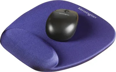 KENSINGTON MOUSE PAD ENTEGRE BİLEK DESTEKLİ KÖPÜK MAVİ 64271