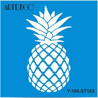 ARTDECO STENCIL 30x30 CM ANANAS Y-100-ST163