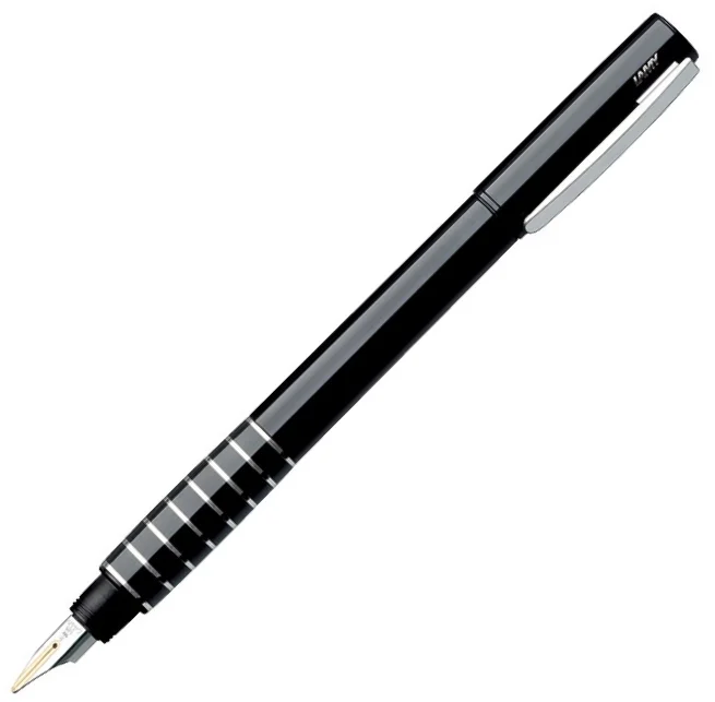 LAMY DOLMA KALEM ACENT LD LAKE SİYAH 14K ALTIN M UÇ 98LD-M